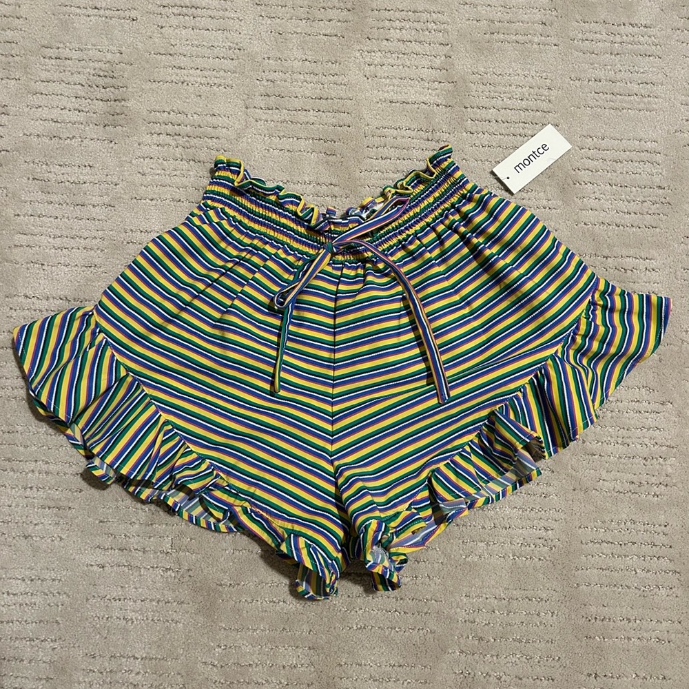 Montce escape stripe boho short